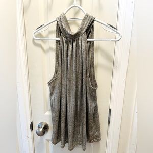 Anthropologie glamour halter tank top
